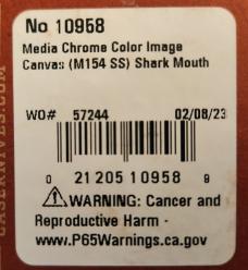 2023 Case Canvas Shark Mouth