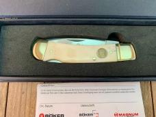 Boker Tree Brand Lock Back Smooth White Bone