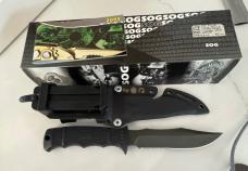 Sog Seal Pup Elite E37T Fixed Blade Knife DISCONTINUED Black Finish