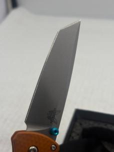 Benchmade 537-2301 Bailout 2023 Shot Show Special Orange / Blue Ltd Ed USA