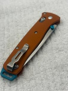Benchmade 537-2301 Bailout 2023 Shot Show Special Orange / Blue Ltd Ed USA