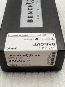 Benchmade 537-2301 Bailout 2023 Shot Show Special Orange / Blue Ltd Ed USA