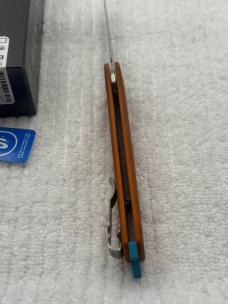 Benchmade 537-2301 Bailout 2023 Shot Show Special Orange / Blue Ltd Ed USA