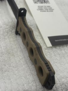 Benchmade 185SBK-1 Prototype SOCP Fixed Blade Knife NIB Made In USA