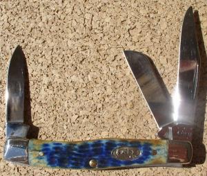 Case XX Blue Indigo Stockman