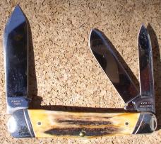 Case XX Stag Case Classic three blade Whittler