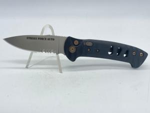 KNIVES OF ALASKA TACTICAL USA Black G10 Strike Force Automatic w OMP Box