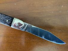 10CM OLDER HUBERTUS AUTO TEXTURED PALISANDER WOOD TRIPLE GROOVED NICKEL SILVER BOLSTER AWESOMENESS