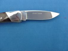 Vintage Buck 500 Gold Eagle Scene Limited Folding Lockback Knife