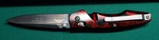 BENCHMADE 771BC1-01 OSBORNE RED/BLACK PRE PRODUCTION #037/1000 POCKETKNIFE