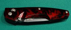 BENCHMADE 771BC1-01 OSBORNE RED/BLACK PRE PRODUCTION #037/1000 POCKETKNIFE