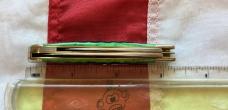 Case xx 2000 Tony Bose Sway Back Jack Knife (mdl# 62117 SS) w/ Sweet BurntGreen Bone Handles -NOS