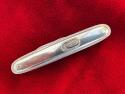 Flylock 3 3/8" Double Smooth Nickel Silver Beaded 