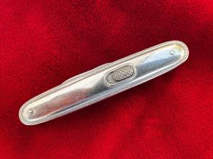 Flylock 3 3/8" Double Smooth Nickel Silver Beaded 