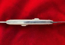 Flylock 3 3/8" Double Smooth Nickel Silver Beaded 
