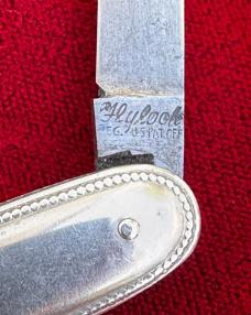 Flylock 3 3/8" Double Smooth Nickel Silver Beaded 