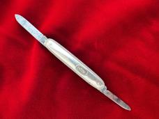 Flylock 3 3/8" Double Smooth Nickel Silver Beaded 