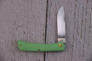 CASE XX Smooth Mint Green Synthetic Sod Buster Jr