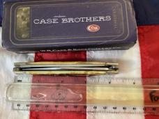 2006 Case xx 1st Prod Run Moose Knife w/ Great Antique Bone Handles mdl# 6275 NOS in Orig Tin