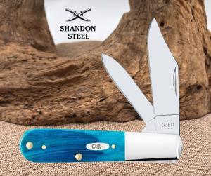 CASE XX CARIBBEAN BLUE BONE SAWCUT JIG 2 BLADE BARLOW 25581 2025 NIB USA MADE
