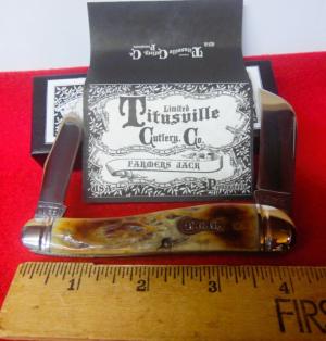 TITUSVILLE CUTLERY QUEEN FARMERS JACK STAG LIMITED UNUSED IN BOX