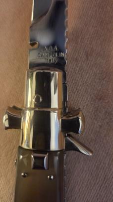 AGA CAMPOLIN BLACK WIDOW LUXE - BEAUTIFUL GOLDEN BRAZILIAN HORN