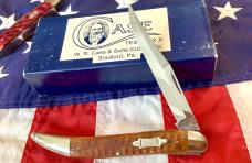 Case xx 1991 Case Classic, One of 10, Large Toothpick (Mdl# 61098 SAB) w/ Great Brown Bone Handles