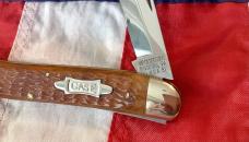Case xx 1991 Case Classic, One of 10, Large Toothpick (Mdl# 61098 SAB) w/ Great Brown Bone Handles