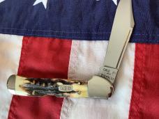 1997 Case xx Copperlock (Mdl# 51549L SS) w/ Great Stag Handles -NOS