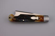 Rough Ryder Reserve Cinnimon Bone Stag One Arm Razor Folding Knife RRR001CB