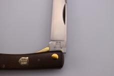 Rough Rider 2333 Small Work Knife Brown Burlap Tater Skin