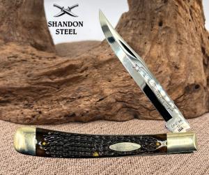 Case XX 1981 Banana Trapper 6151 Knife Bone Handle SS Collectors Club USA 9