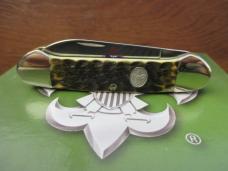 Case XX Official Boy Scout Knife   Canoe