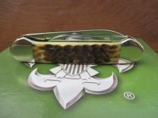 Case XX Official Boy Scout Knife   Canoe