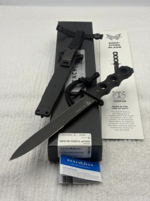 Benchmade 185BK SOCP Fixed Blade Knife NIB Made In USA