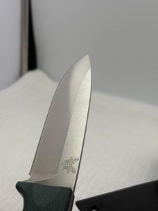 Benchmade Bushcrafter 162 Fixed Blade Sheath Knife New In Box Made In USA