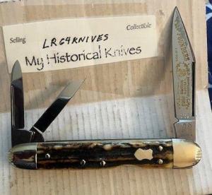 LOCK BACK STAG WHITTLER ROOSTER INTERNATIONAL FOUNDERS