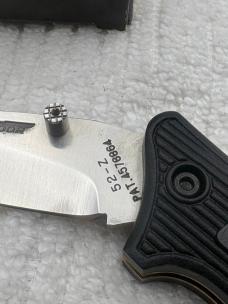 Condor 52-Z Vintage 1980's 1 Blade Lock Back Folder Made In Seki Japan By Secnos