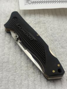 Condor 52-Z Vintage 1980's 1 Blade Lock Back Folder Made In Seki Japan By Secnos