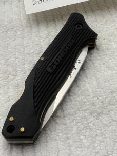 Condor 52-Z Vintage 1980's 1 Blade Lock Back Folder Made In Seki Japan By Secnos