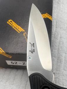 Condor 52-Z Vintage 1980's 1 Blade Lock Back Folder Made In Seki Japan By Secnos