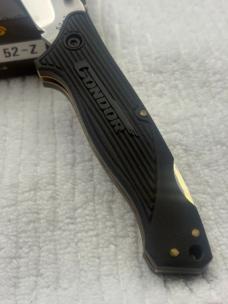 Condor 52-Z Vintage 1980's 1 Blade Lock Back Folder Made In Seki Japan By Secnos