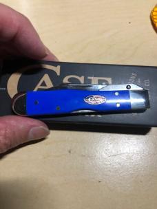 Case Royal Blue Synthetic Cheetah Cub 