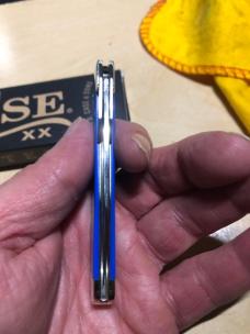 Case Royal Blue Synthetic Cheetah Cub 