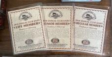 Case CCC 2010 Annual 3 pc set Chestnut bn
