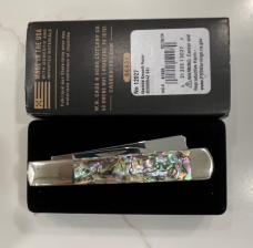 Case 2024 Abalone Razor in original velvet box
