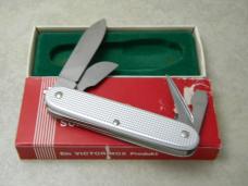 Victorinox Switzerland Silver ALOX Electrician's Knife - NIB 