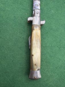 7” Hoffritz NY Stamped Manual Humpback Stiletto