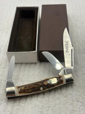 Simmons Hardware Co Made In Germany Hornet 3 Blade Stockman Pocket Knife