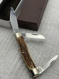 Simmons Hardware Co Made In Germany Hornet 3 Blade Stockman Pocket Knife